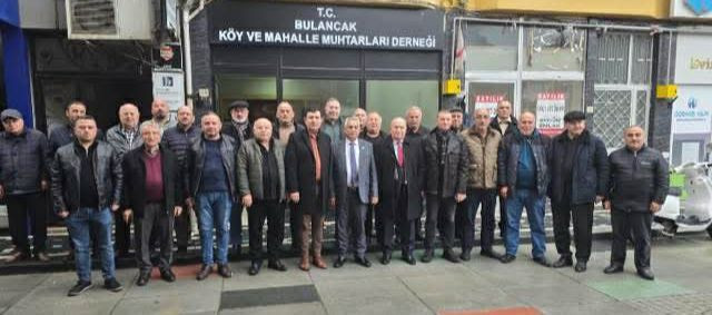 Bulancak Köy ve Mahalle Muhtarları Derneği Başkanı Ali Ada oldu!