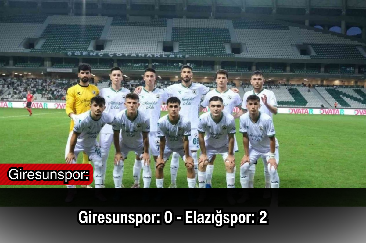 Giresunspor: 0 - Elazığspor: 2