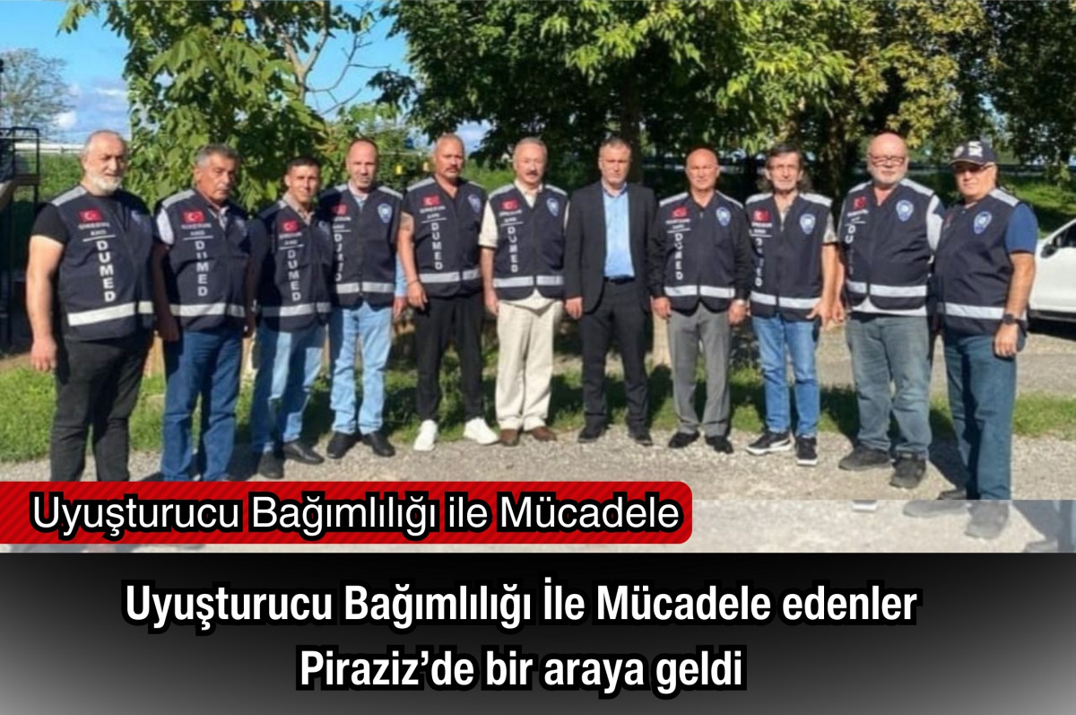 Uyuşturucu Bağımlılığı İle Mücadele edenler Piraziz’de bir araya geldi